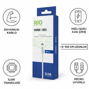 rio micro usb kablo